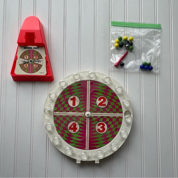 Vintage 1971 Whirl Out Board Game by Milton Bradley Rare - Picture 3 of 9
